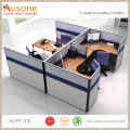 Combination Office Work Stations with High Partition